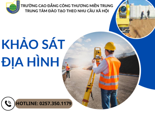 Thông báo tuyển sinh lớp Sơ cấp Nghề Khảo sát địa hình