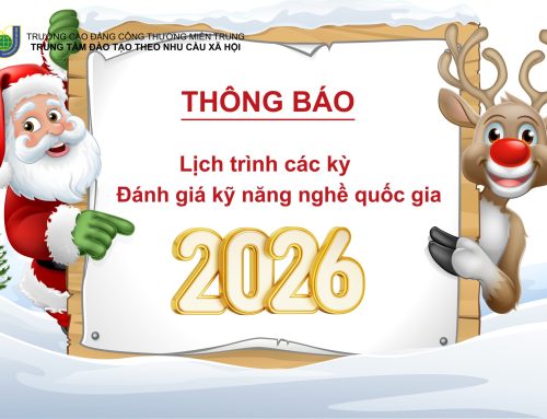 Thông báo lịch trình kỳ Đánh giá kỹ năng nghề quốc gia năm 2026
