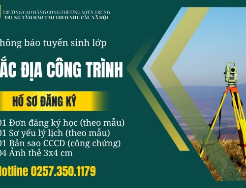 Thông báo tuyển sinh lớp Sơ cấp Trắc địa công trình
