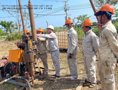 Học nghề khoan thăm dò địa chất – Học ngắn hạn, làm lâu dài